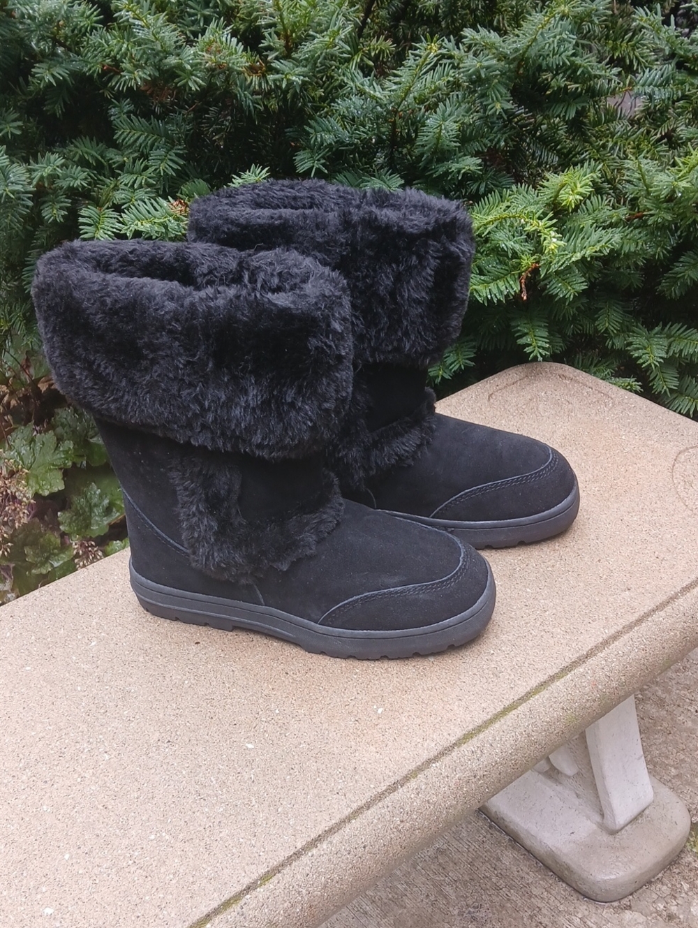 Style & Co. Witty Women's Faux-Fur Cold Weather Boots. Size 7